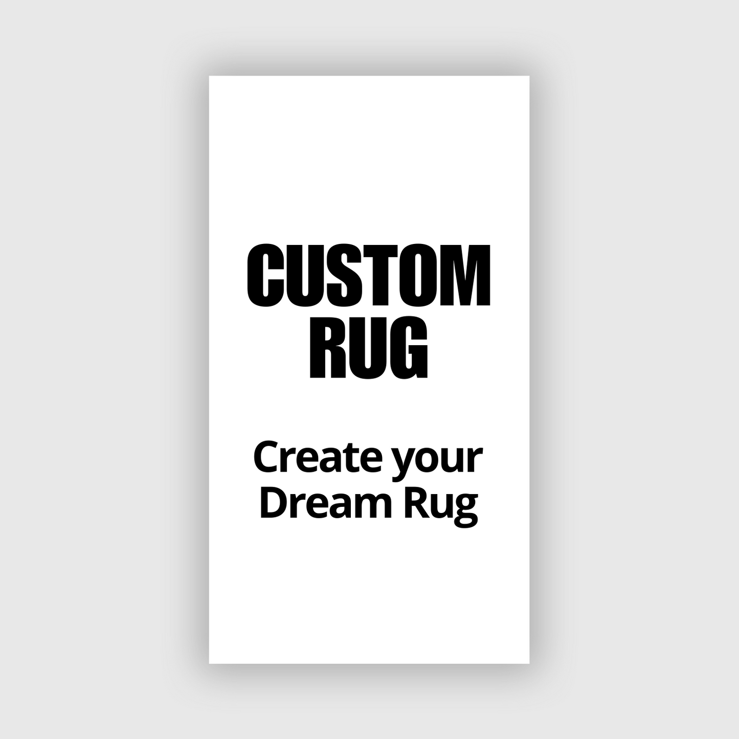 Custom Rug