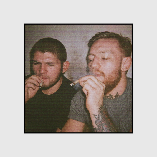 Mcgregor & Khabib Smoke Rug